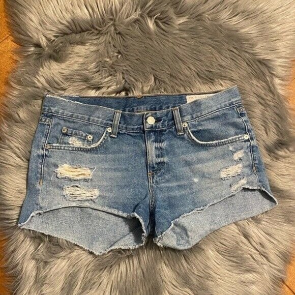 RAG & BONE Cut Off Short in Gunner Size 26 - Picture 2 of 4